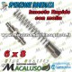 Raccordo rapito Maschio tubo 6 x 8 innesto aria compressa motocompressore Campagnola Hobby Professional con molla 0115 0102