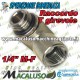 Raccordo a T girevole aria compressa filetto 1/4" M - F motocompressore Campagnola Hobby Professional raccordine tee 0112 0168