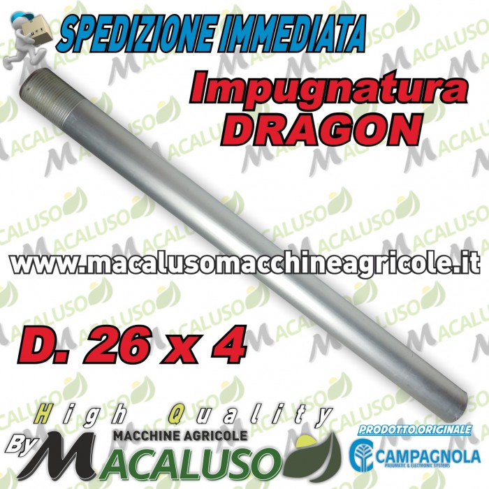 Impugnatura D26x4 per motoabbacchiatore Dagon Campagnola art.0140.0154