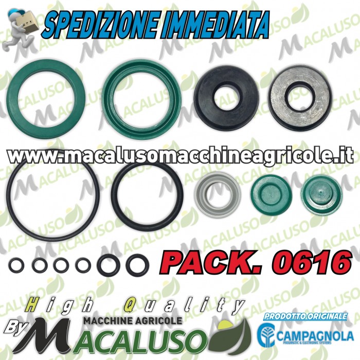 Kit guarnizioni Campagnola TUONO-DIABLO 1800-COLIBRI' 1800 art. PACK.0616