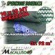 Rete spezzata raccolta olive antistrappo telo antispina occhiellato gr. 92 mq 10 x10
