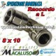 Raccordo rapido a L aria compressa 8 x 10 F - F motocompressore Campagnola Hobby Professional raccordino 0112 0165