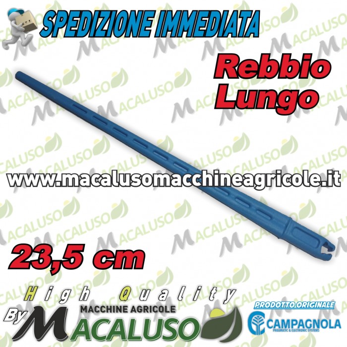 Rebbio lungo azzurro abbacchiatore Diablo 09 Campagnola 0193.0131 astina