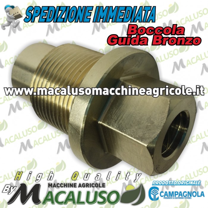 Boccola guida in bronzo Campagnola testa motoabbacchiatore Dragon 0134 0278