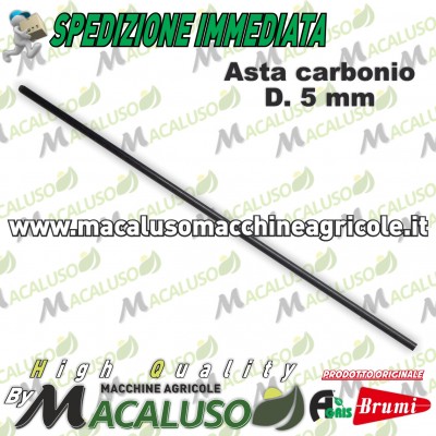 Asta in carbonio per abbacchiatore Olispeed mm.5 L.360