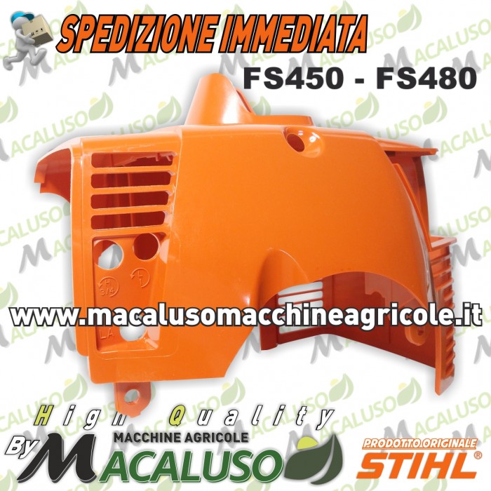 Cuffia copricilindro decespugliatore Stihl FS450 FS480 41280840909