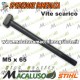 Prigioniero scarico M 5 x 65 Stihl Stihl MS170 MS180 MS230 MS250 Vite fissaggio marmitta 11231481201