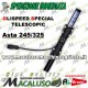 Abbacchiatore scuotitore elettrico Agris Brumi Olispeed Special Telescopic Asta 245 325 cm 700 watt
