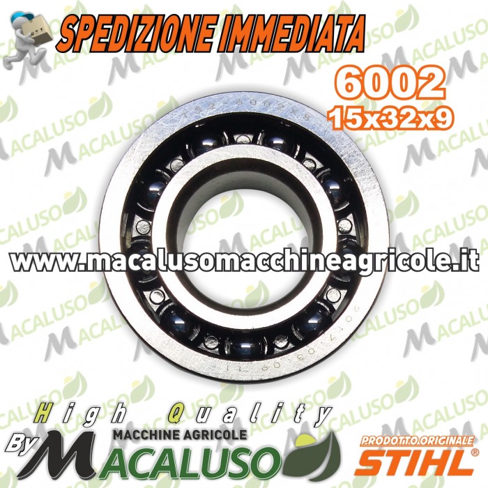 Cuscinetto 6002 albero motore motosega 028 041 Sthil decespugliatore FS240 FS260 FS460 95030030310