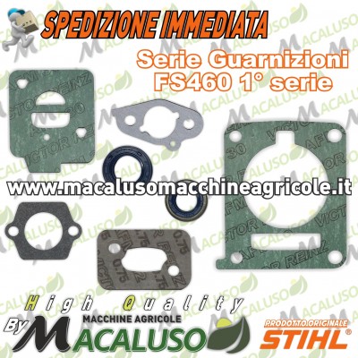 Serie guarnizioni e paraoli decespugliatore Stihl FS240 FS260 FS460 FR460 1° Serie 41470071601 guarnizione