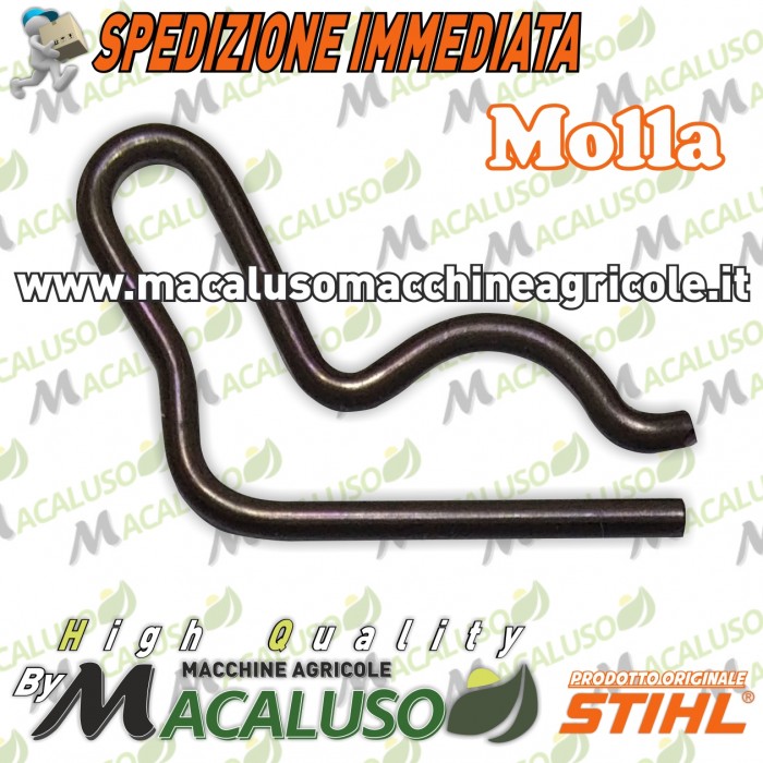Molla puleggia avviamento motosega decespugliatore soffiatore e tagliasiepe Stihl mollettina fermo 11181953500