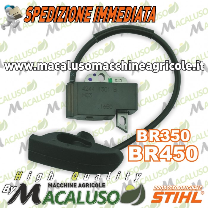 Bobina elettronica soffiatore Stihl BR350 BR450 modulo accensione 42444001303