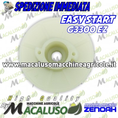 Puleggia avviamento facilitato motosega Zenoah G3300EZ easy start Komatsu tamburo fune 204475510