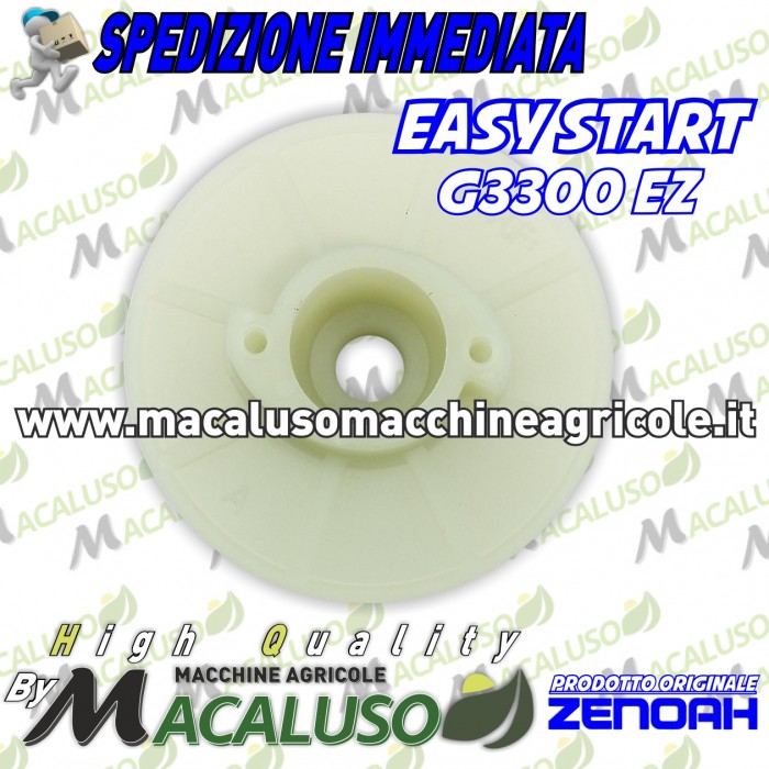 Puleggia avviamento facilitato motosega Zenoah Komatsu G3300EZ easy start tamburo fune 204475510