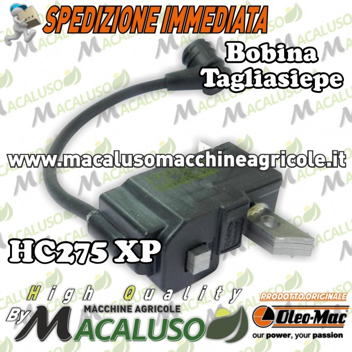 Bobina elettronica tagliasiepi Oleomac HC275XP Efco TG2600XP modulo accensione