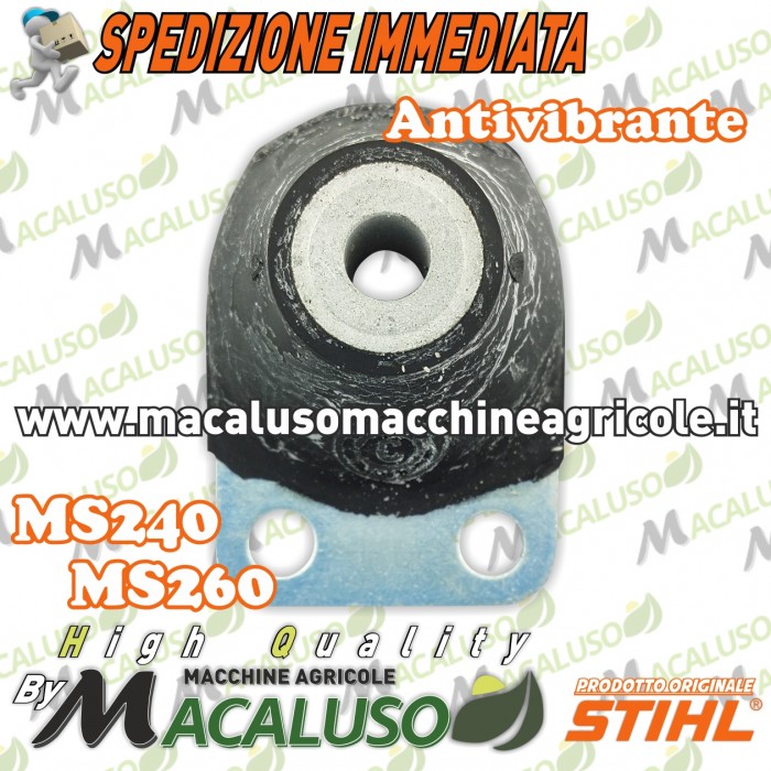 Tampone gomma motosega Stihl 024 026 MS240 MS260 antivibrante ammortizzatore anulare 11217909902