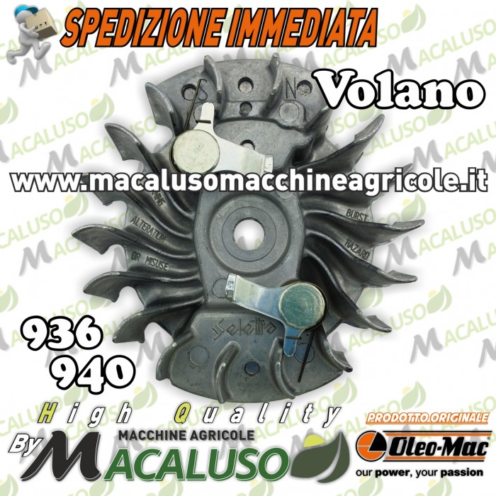 Volano magnetico Motosega Oleomac 936 940 940C Efco 136 136S 140 140S magnete Emak