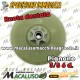 Ingranaggio elettrosega Alpina Castor Castelgarden GPP ruota dentata passo 3/8" 6 denti