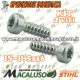 2 pz vite a stella IS P 5 x 16 Stihl perno per metallo autofilettante 90744774130