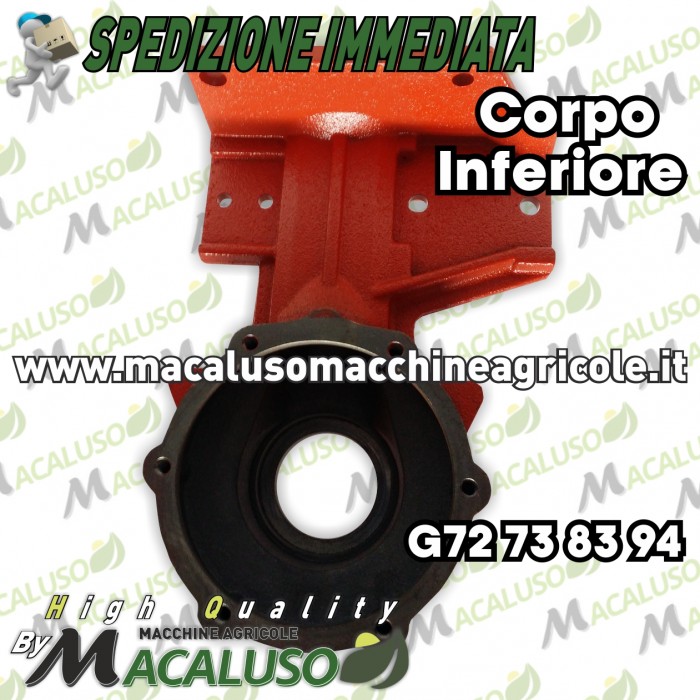 Corpo inferiore AD motozappa Pasbo G94 G84 G83 G73 G72 eurogreen sicilzappa diesse caduta zampa