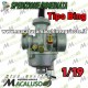Carburatore tipo Bing 1/19 motore Jlo brumi beta 