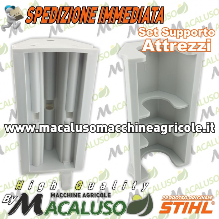 Set supporto attrezzi tanica combinata 3 + 1,5 Stihl kombi cover bocchetta benzina porta lima