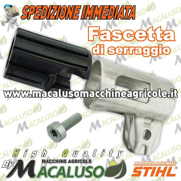 Fascetta serraggio tubo trasmissione decespugliatore Stihl FS87 FS100 FS130R gommino asta 41807904700