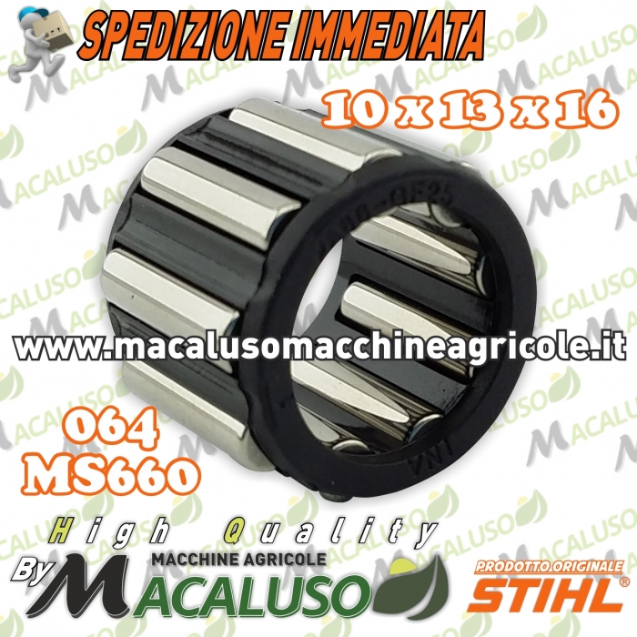 Gabbia rulli campana frizione motosega Stihl 064 066 MS640 MS650 MS660 MS661 10 x 13 x 16 95129332382