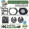 SERIE MEMBRANE CARBURATORE WALBRO D10-HDC DECESPUGLIATORE MOTOSEGA GUARNIZIONI D10HDC