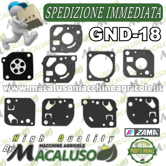 Serie membrane Zama GND-18 Originali