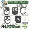 Serie membrane carburatore Zama GND-6 decespugliatore guarnizioni GND6 motosega
