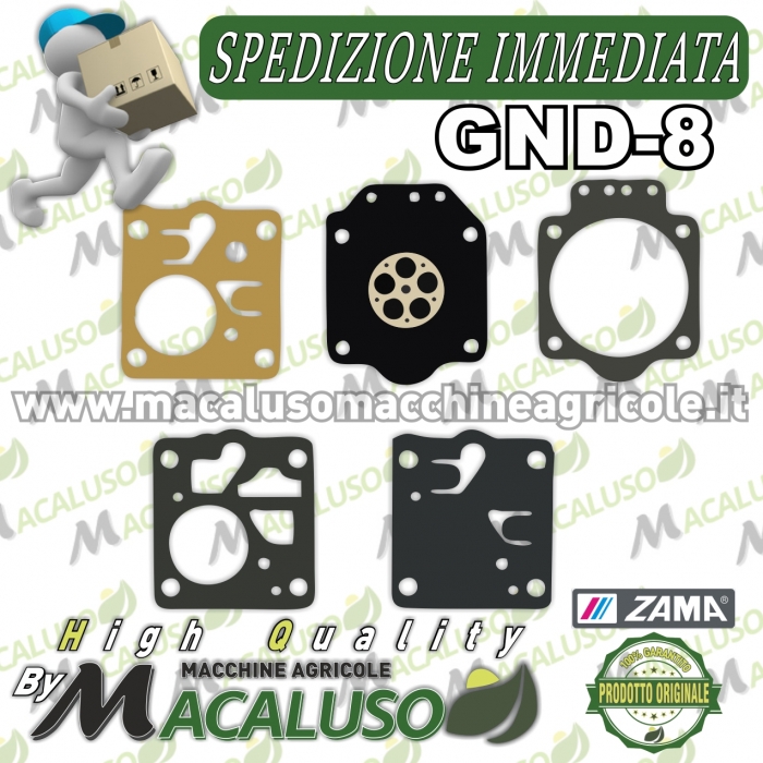Serie membrane Zama GND-8 Originali