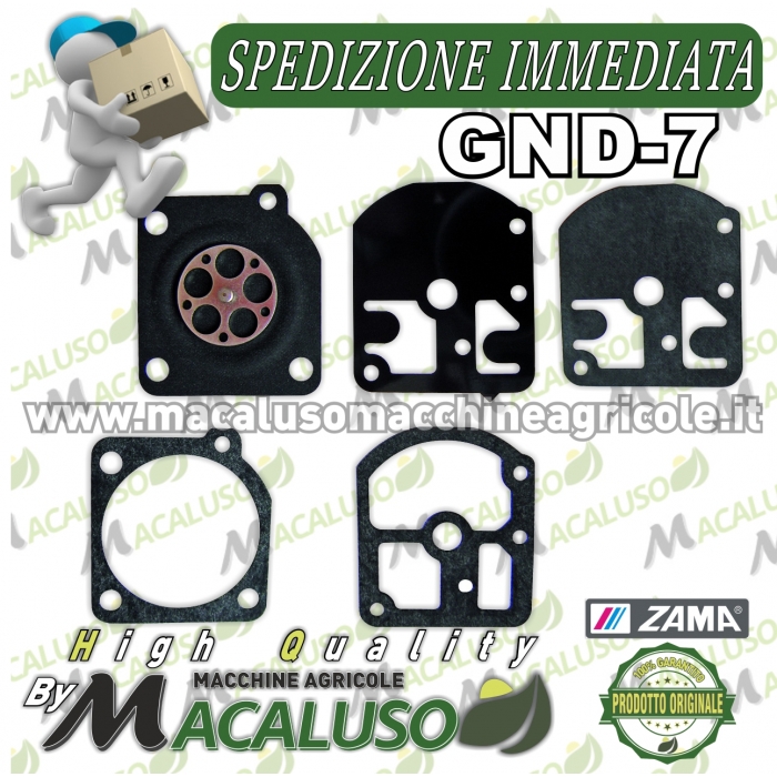 Serie membrane Zama GND-7 Originali