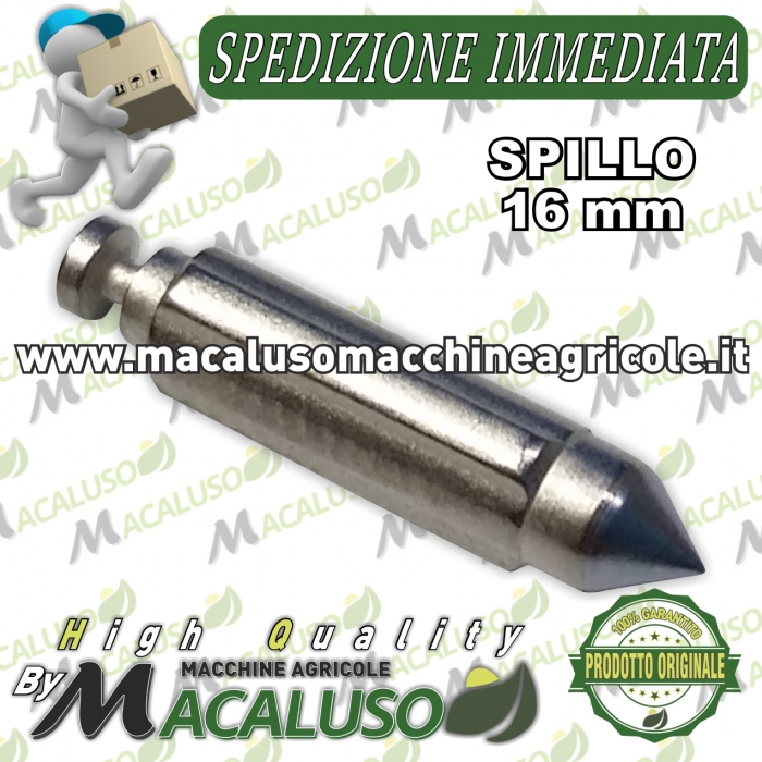 Spillo carburatore ad. Walbro 82-75 Zama 0018002 Tillotson 34- 216