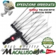 Abbacchiatore sferzatore Agris Brumi Ghibli 2 velocità Telescopico Asta carbonio 245 325 cm 800 watt