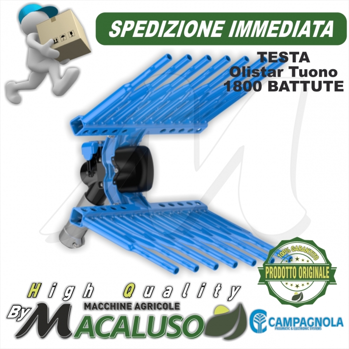 Abbacchiatore Campagnola Olistar Tuono 1800 battute