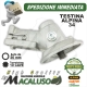 Testina e ingranaggi decespugliatore Alpina VIP34 VIP40 Castor Turbo34 Turbo40 riduttore cambio coppia conica
