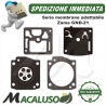 Serie membrane carburatore Zama GND-21 motosega decespugliatore gnd21 guarnizioni
