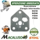 Guarnizione flangia intermedia decespugliatore FS56 FS70 soffiatore BG56 BG86 aspiratore SH56 SH86 Stihl41441290900