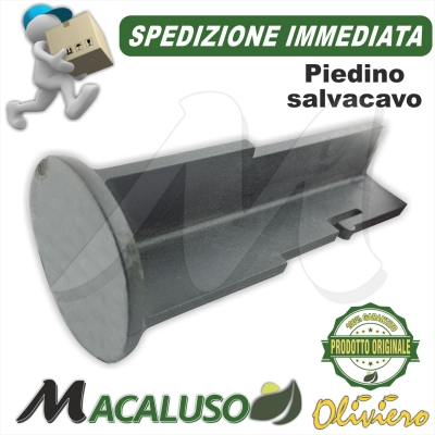 Piedino salvacavo abbacchiatore Oliviero light classic evolution synthesis plastica appoggio piede gommino