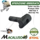 Tubo raccordo pompa olio motosega Sthil MS192T MS193T tubicino uscita olio 11376475701
