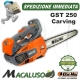 Motosega Oleo Mac GST 250 barra carving potatura efco mtt 2500 gst250