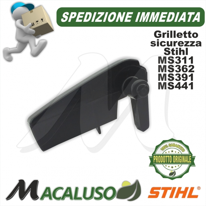 Levetta arresto blocco acceleratore motosega Stihl MS311 MS362 MS391 MS441 11381820800