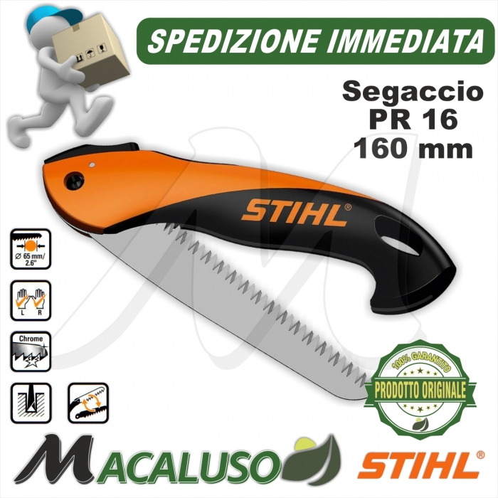 SEGACCIO pieghevole Stihl HANDYCUT PR 16 LAMA 160 MM sega PROFESSIONALE pota puta