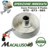 Cono frizione motozappa Pasbo G72 G73 G83 campana disco diesse sicilzappa eurogreen