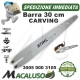 Barra Carving 12" Stihl per motosega MS150T professionale art.30050003105