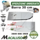 Barra Stihl 12" Cm.30 per motosega MS192T passo 3/8P da mm.1,1 maglie 44 art.30050003905 spranga