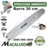 Barra Stihl 12" Cm 30 motosega MS192T passo 3/8P mm 1,1 maglie 44 spranga 30050003905