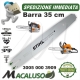 Barra Stihl 14" Cm.35 per motosega MS170 - MS171 passo 3/8P da mm.1,1 maglie 50 art.30050003909 spranga