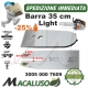 Barra Light Stihl 14" Cm.35 per motosega MS192T passo 3/8P da mm.1,1 maglie 50 art.30050007609 spranga 